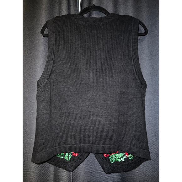 Ugly Christmas Sweater Xmas Vest Size Large - Picture 3 of 3